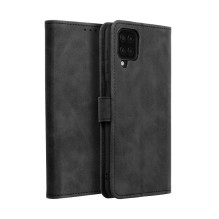 Atverčiamas dėklas, skirtas Samsung A12 / M12 Tender Book, juodas Atverčiamas dėklas, skirtas Samsung A12 / M12 Tender Book, juodas