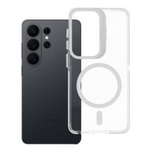 Case for Samsung S26 Lens Mag Cover compatible with MagSafe white Case for Samsung S26 Lens Mag Cover compatible with MagSafe white