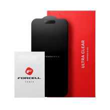 Tempered glass to iPhone 15 PRO MAX Forcell Matt Glass black Tempered glass to iPhone 15 PRO MAX Forcell Matt Glass black