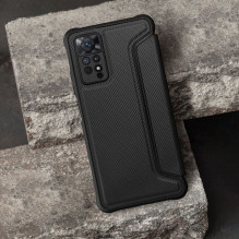 Flip case for Xiaomi Redmi NOTE 11 PRO / 11 PRO 5G Razor Book black Flip case for Xiaomi Redmi NOTE 11 PRO / 11 PRO 5G Razor Book black