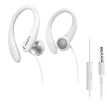 Wire earphones Jack 3,5 mm Philips TAA1105WT white Wire earphones Jack 3,5 mm Philips TAA1105WT white
