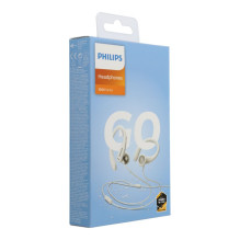Wire earphones Jack 3,5 mm Philips TAA1105WT white Wire earphones Jack 3,5 mm Philips TAA1105WT white