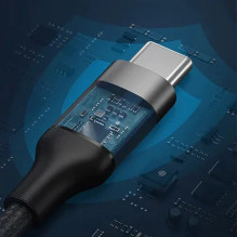 Cable Typ C to Typ C VEGER PD 5A 100W CC02 1,5 m black