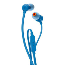 Wire earphones Jack 3,5 mm JBL T110 blue Wire earphones Jack 3,5 mm JBL T110 blue