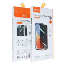 6D Pro Veason privatumo stiklas - iPhone 12 / 12 Pro, juodas