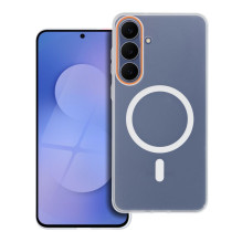 „Honor 600 Lite Go“ oranžinis dėklas, suderinamas su „MagSafe“, permatomas