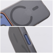 Case for Honor 600 Lite Go Orange compatible with MagSafe black Case for Honor 600 Lite Go Orange compatible with MagSafe black