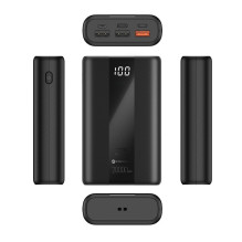Powerbank Forcell F-Energy Energo P20K2 QC3.0 PD 3A 22,5W 20000 mAh black Powerbank Forcell F-Energy Energo P20K2 QC3.0 PD 3A 22,5W 20000 mAh black