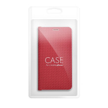 Flip case for Samsung S26 ULTRA Luna Book Carbon red Flip case for Samsung S26 ULTRA Luna Book Carbon red