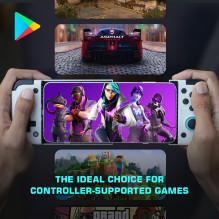 GameSir X2 Type-C 2021 Version Android Mobile Gaming Controller with max smartphone fix 173mm lenght White