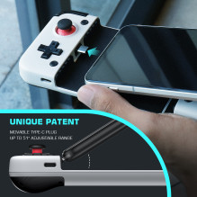 „GameSir X2 Type-C“ 2021 m. versijos „Android“ mobilusis žaidimų valdiklis su maksimaliu išmaniojo telefono fiksatoriumi