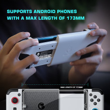 „GameSir X2 Type-C“ 2021 m. versijos „Android“ mobilusis žaidimų valdiklis su maksimaliu išmaniojo telefono fiksatoriumi