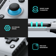 „GameSir X2 Type-C“ 2021 m. versijos „Android“ mobilusis žaidimų valdiklis su maksimaliu išmaniojo telefono fiksatoriumi