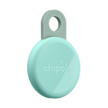 Chipolo LOOP - Rechargeable Bluetooth Tracker with Silicone Loop for iOS &amp; Android, Mint