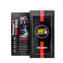 6D Pro Veason Glass – skirtas „Google Pixel 9a“, juodas