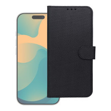 Flip case for Samsung A37 4Card RFID anti-theft tech fabric black Flip case for Samsung A37 4Card RFID anti-theft tech fabric black