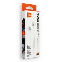 Wire earphones USB C JBL 305C white