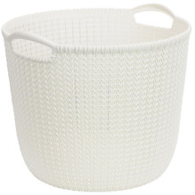 Curver Knit Round L White Curver Knit Round L White