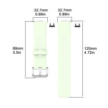 Huawei Fluoroelastomer Strap 18mm Mint Green Huawei Fluoroelastomer Strap 18mm Mint Green