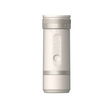 OutIn Fino Portable Espresso Machine, 28 Grinding Options, 1000mAh, Stone White EU