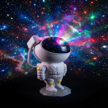 „iLike A1 Astronout“ 360 laipsnių pasukamos galvos žvaigždės, dangaus ir ūko projektorius su nuotolinio valdymo pultu „iLike A1 Astronout“ 360 laipsnių pasukamos galvos žvaigždės, dangaus ir ūko projektorius su nuotolinio valdymo pultu