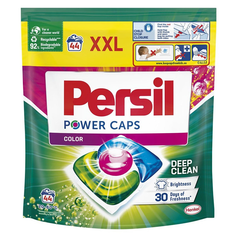 KAPSULĖS SK PERSIL POWER CAP COLOR 44VNT