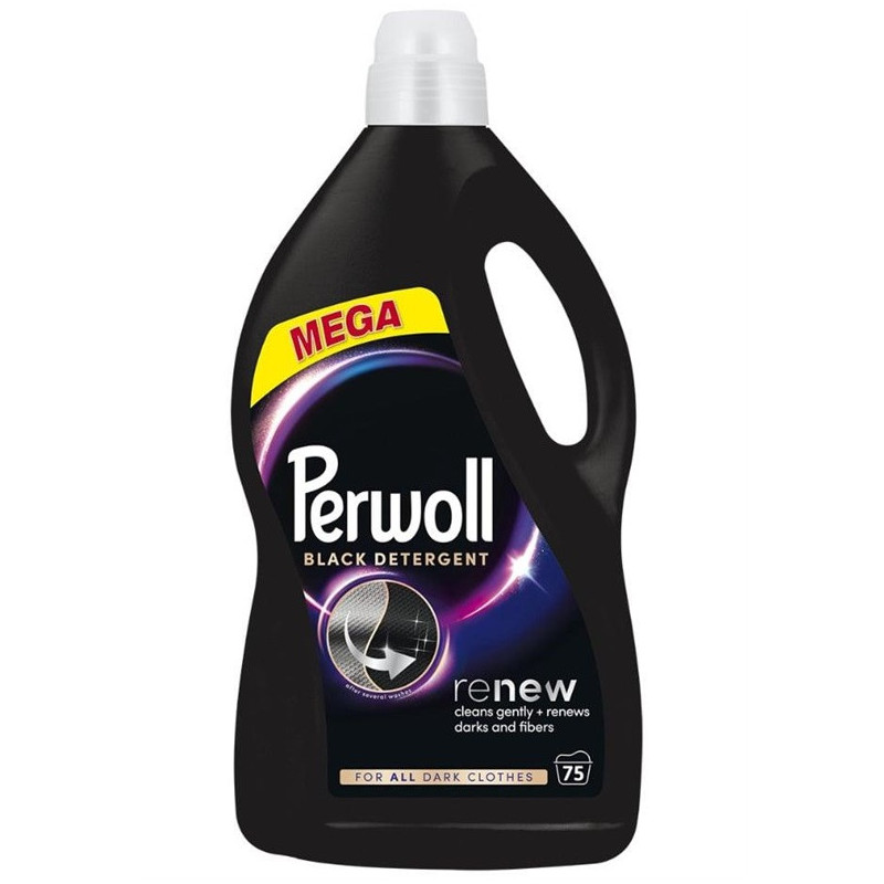 Liquid detergent Perwoll Black, 3.75 l