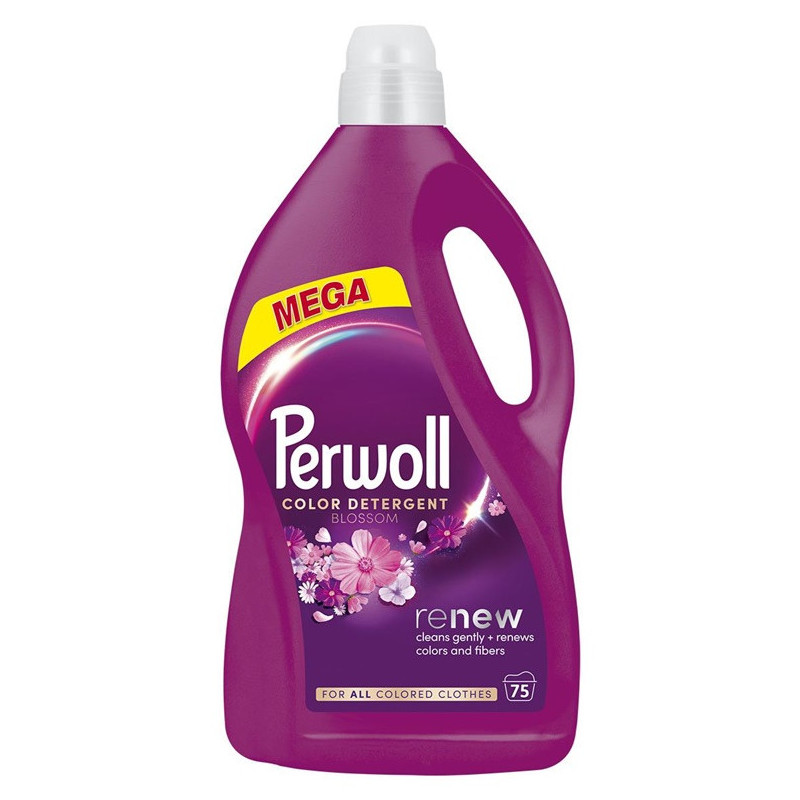 Liquid detergent Perwoll Blossom, 3.75 l