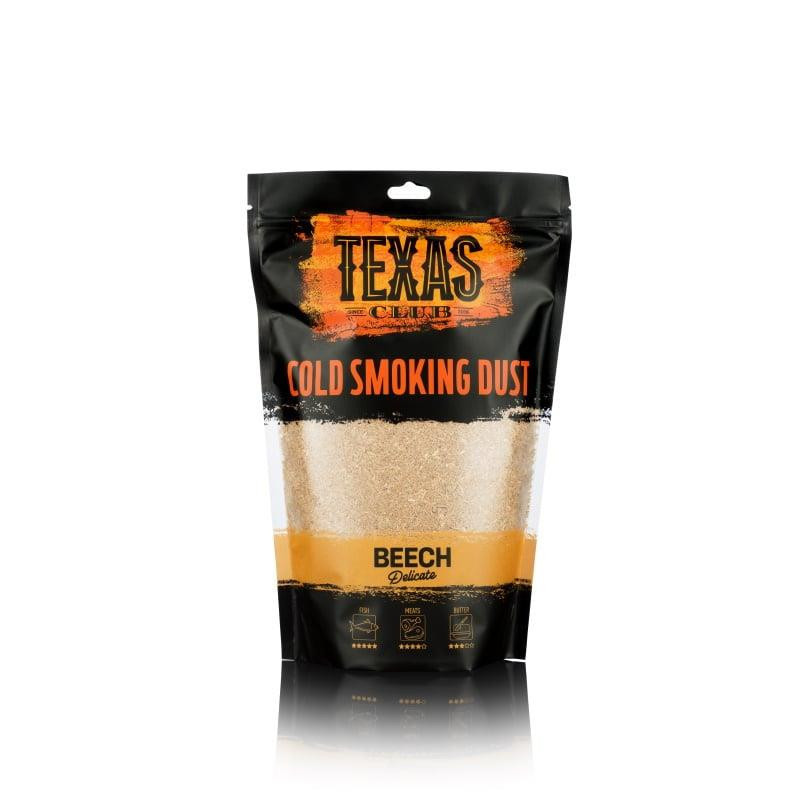 Dust for cold smoking Texas Club Dustbeech, 0.5 kg