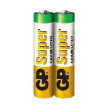 GP Battery (LR03) AAA Zinc Super (2 batteries / shrink) 1.5V