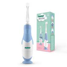 Elektrinis Dantų Šepetėlis - Neno Denti Blue Vibrating 3 Režimai Laikmatis AAA Baterijos Elektrinis Dantų Šepetėlis - Neno Denti Blue Vibrating 3 Režimai Laikmatis AAA Baterijos