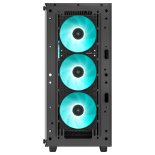Midi DeepCool CC560 V2 schwarz Midi Tower Gehäuse ATX / mATX / Mini-ITX Glasfenster