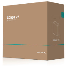 Midi DeepCool CC560 V2 schwarz Midi Tower Gehäuse ATX / mATX / Mini-ITX Glasfenster