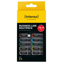 STICK Intenso USB Stick Business Line 4GB 10-pack STICK Intenso USB Stick Business Line 4GB 10-pack