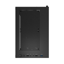 Mini Aerocool CS-111-G-BK-v1 (black, Tempered Glass)