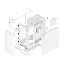 Midi HYTE X50 (white, tempered glass)