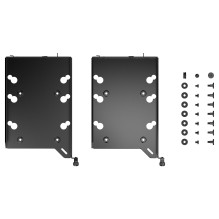 FRACTAL DESIGN Geh HDD dėklų rinkinys, B tipo, juodos spalvos, dviguba pakuotė FRACTAL DESIGN Geh HDD dėklų rinkinys, B tipo, juodos spalvos, dviguba pakuotė