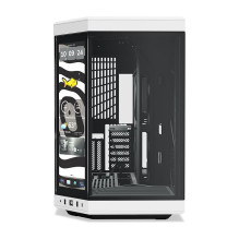 MIdi HYTE Y70 Touch Infinite Panda ATX Midi Tower Gaming Gehäuse weiß / schwarz Seitenfenster MIdi HYTE Y70 Touch Infinite Panda ATX Midi Tower Gaming Gehäuse weiß / schwarz Seitenfenster