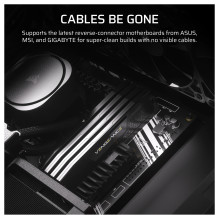 Midi CORSAIR Frame 4000D LCD RS ARGB Schwarz Midi Tower ATX Gaming Gehäuse