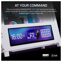 Midi CORSAIR Frame 4000D LCD RS ARGB Weiß Midi Tower ATX Gaming Gehäuse