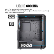Midi AeroCool Beam-G v1 MicroATX / ATX / MiniITX (B)