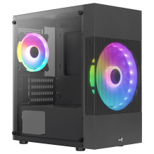 Mini AeroCool Atomic Lite v1 Black MicroATX / MiniITX