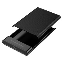 2.5" CONCEPTRONIC HDD Enclosure SATA HDD / SSD USB-A / C 6Gbps black