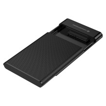 2.5" CONCEPTRONIC HDD Enclosure SATA HDD / SSD USB-A / C 6Gbps black