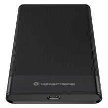 2.5" CONCEPTRONIC HDD Enclosure SATA HDD / SSD USB-A / C 6Gbps black