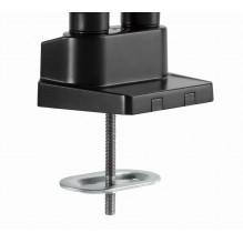 Gembird MA-DA3-02 monitor mount / stand 81.3 cm (32") Desk Black Gembird MA-DA3-02 monitor mount / stand 81.3 cm (32") Desk Black