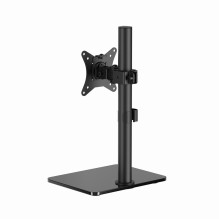 Gembird MS-D1ST-03 monitoriaus stalo stovas, pilno judėjimo, 17'-32', juodas