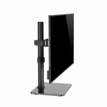 Gembird MS-D1ST-03 monitoriaus stalo stovas, pilno judėjimo, 17'-32', juodas