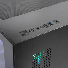 Mars Gaming MCVIEW3 computer case Mini Tower Black Mars Gaming MCVIEW3 computer case Mini Tower Black