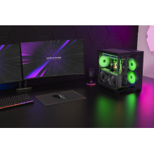 Mars Gaming MCVIEW3 computer case Mini Tower Black Mars Gaming MCVIEW3 computer case Mini Tower Black